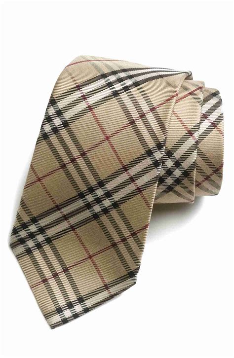 burberry tie tan|Burberry tie on clearance.